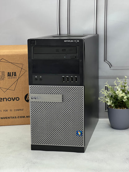 Dell OptiPlex 7010 MT Core i7 3ra Gen | 16GB RAM DDR3 | SSD 480GB | NVIDIA GeForce GT 2GB | Windows 10