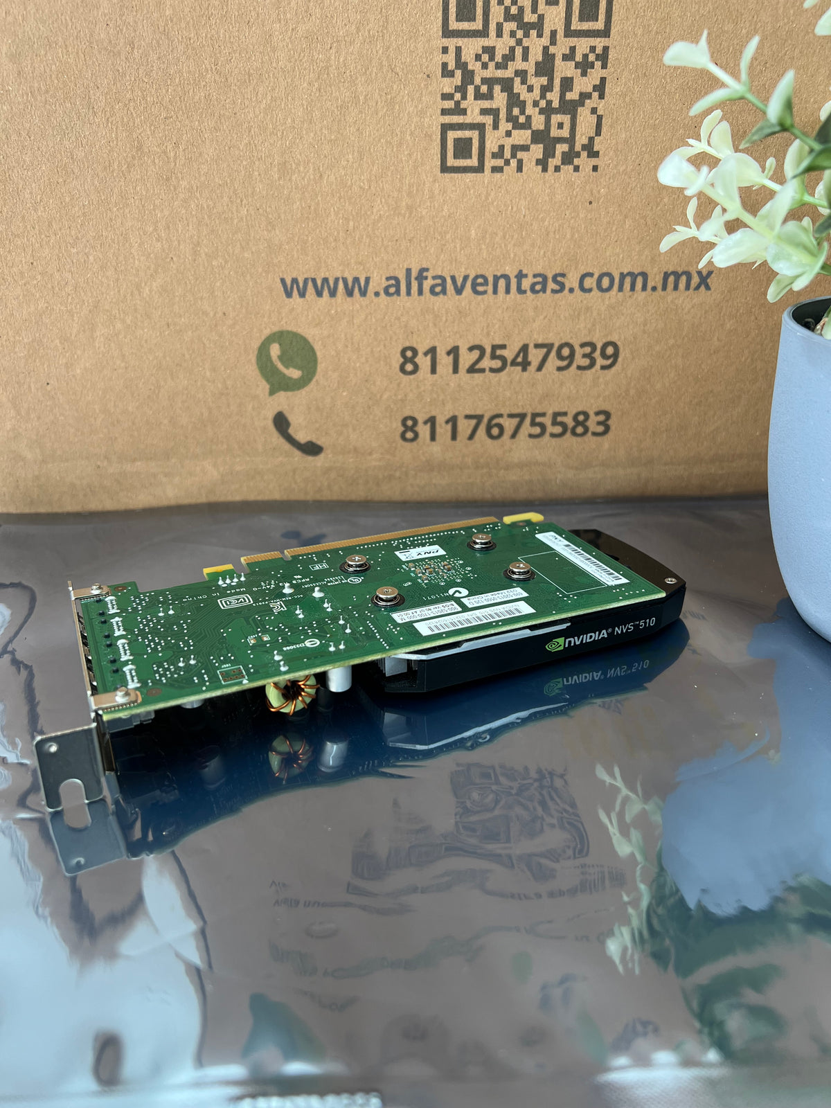 Tarjeta Gráfica NVIDIA NVS 510 – 2GB GDDR3 | Profesional Multi-Monitor