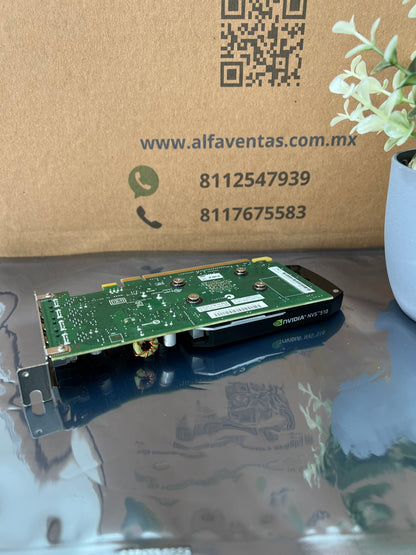Tarjeta Gráfica NVIDIA NVS 510 – 2GB GDDR3 | Profesional Multi-Monitor