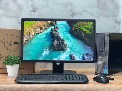 Computadora Completa Dell OptiPlex 3020 sff SSD 480GB | 8GB RAM |  Pentium | Monitor 22”
