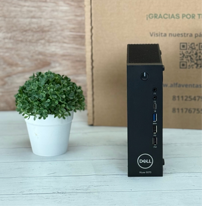 CPU Dell Wyse 5070 Extended Pentium SSD M.2. 256GB RAM 8GB Windows 10 Tarjeta gráfica 1GB