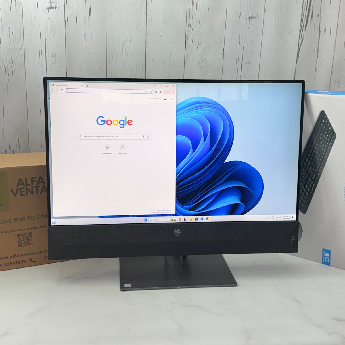 Computadora HP Pavilion AIO 27 Core i5 8va Gen SSD 480GB | 16GB RAM | Pantalla 27” Táctil | Windows 11 | Clase B