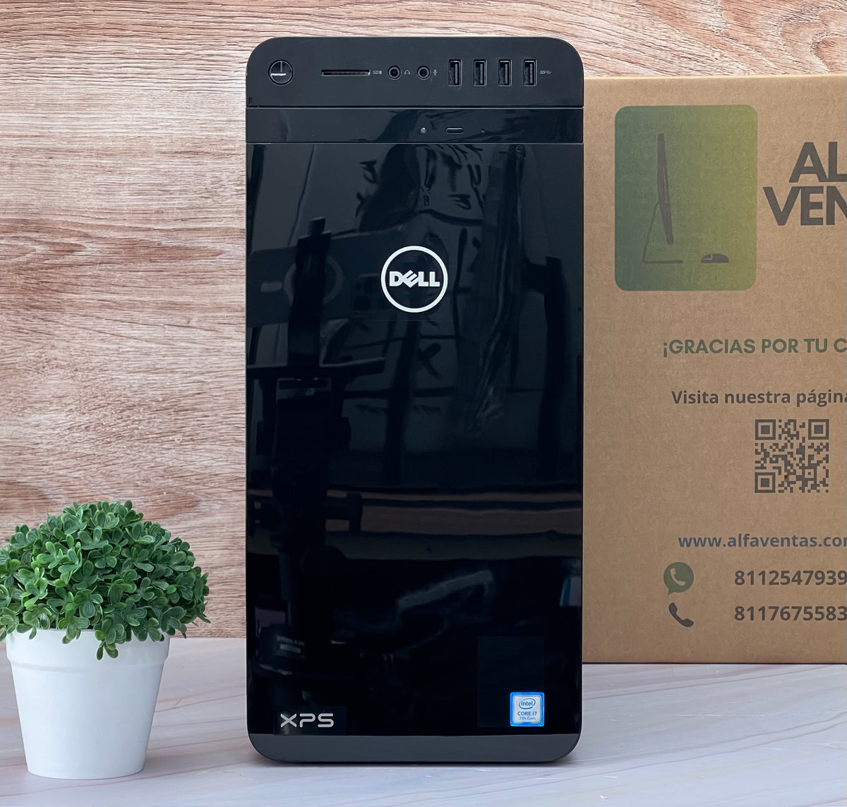 CPU Dell XPS 8920 Core i7 7ma gen SSD 960gb RAM 16gb DDR4 NVIDIA GeForce GTX 1050 TI 4GB
