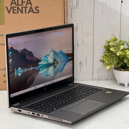 Laptop HP ZBook Fury 15 G7 | Core i7 10ma Gen | SSD 512GB | 32GB RAM | Tarjeta NVIDIA Quadro T1000 4GB | 15.6"