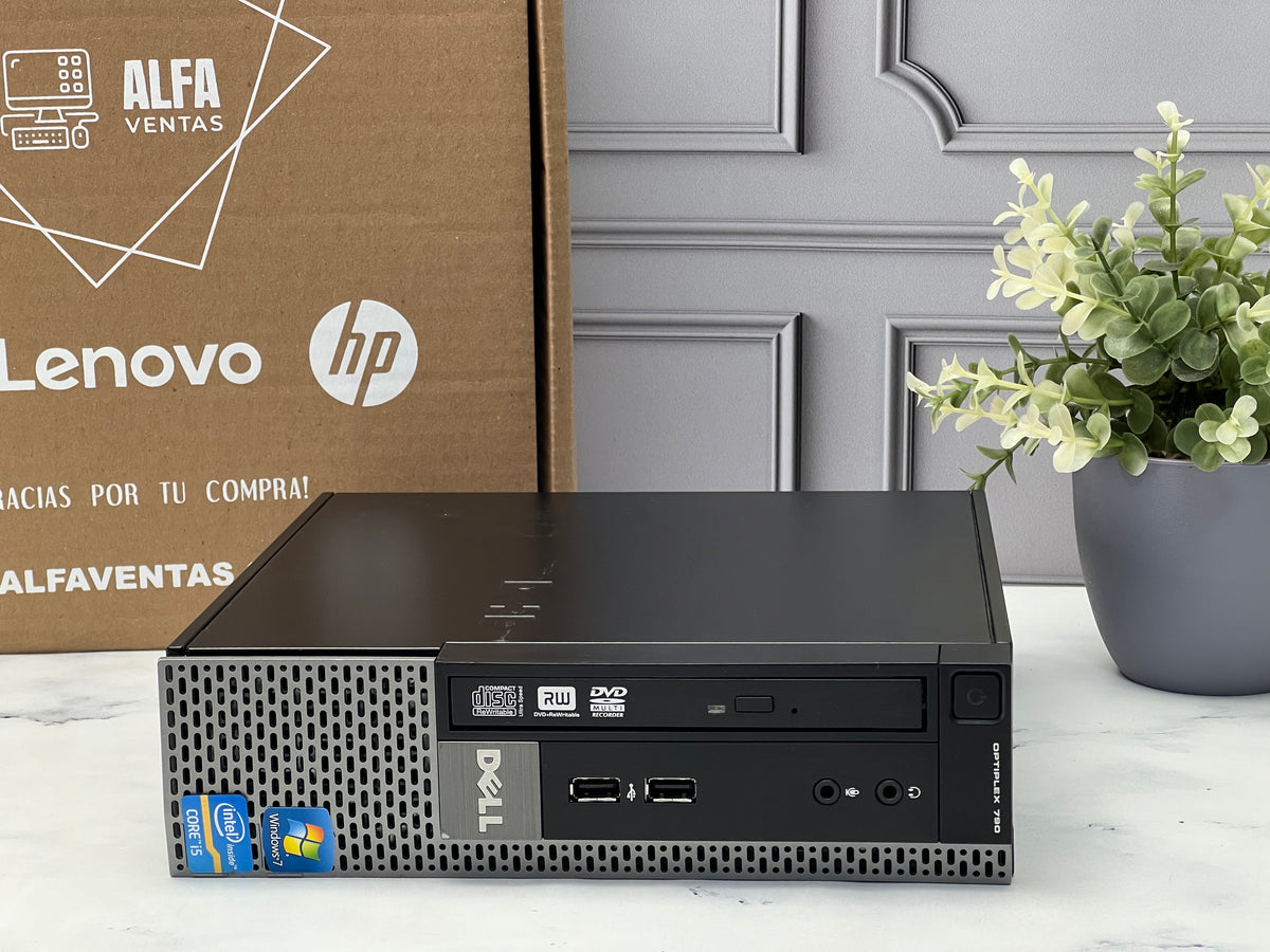 CPU Dell OptiPlex 790 USFF | Core i3 2da Gen | SSD 120GB | 8GB RAM DDR3