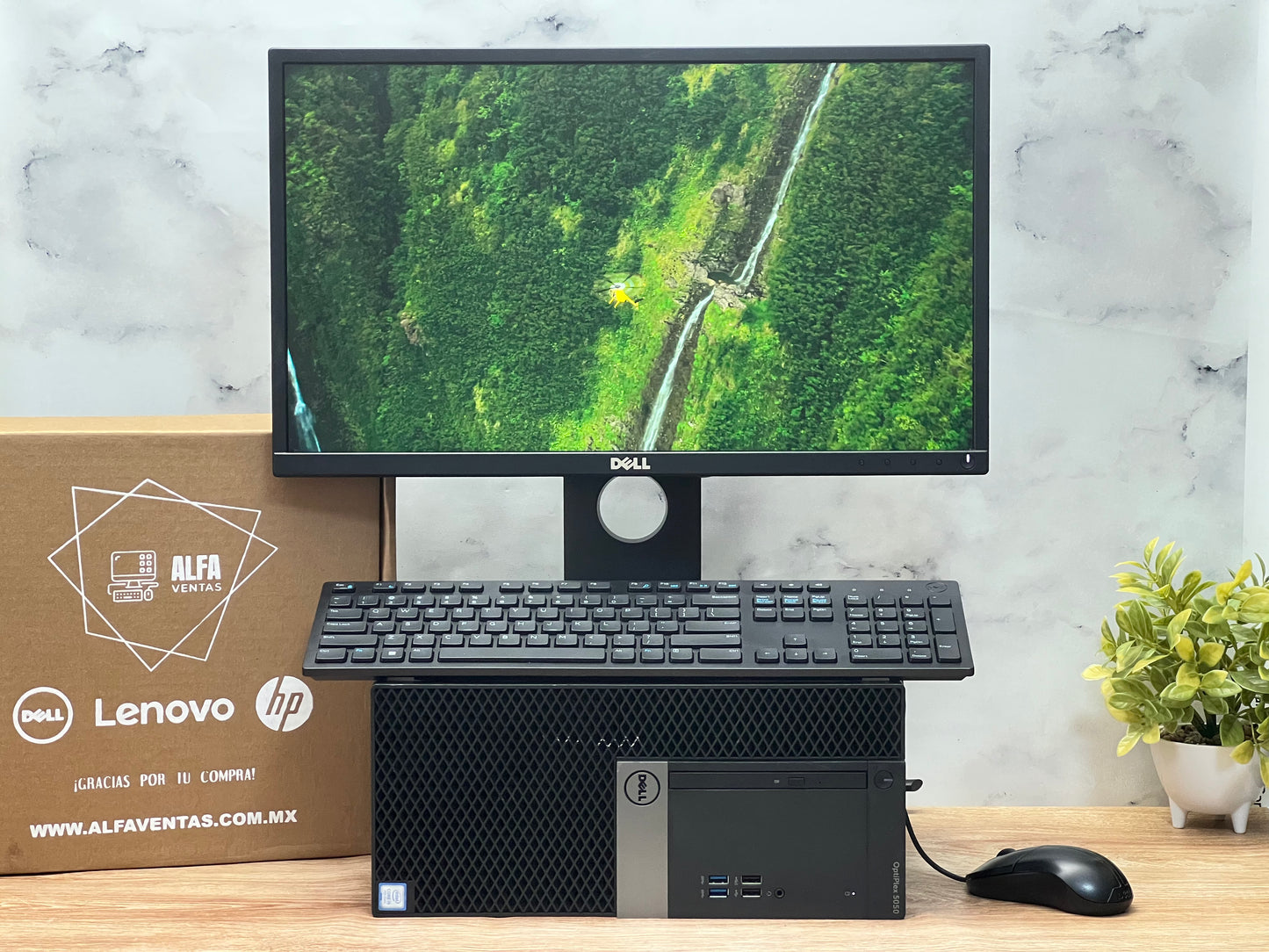 Computadora DELL Optiplex 5050 MT Core i5 7ma Gen SSD 512GB RAM 16GB DDR4 Windows 11 pro