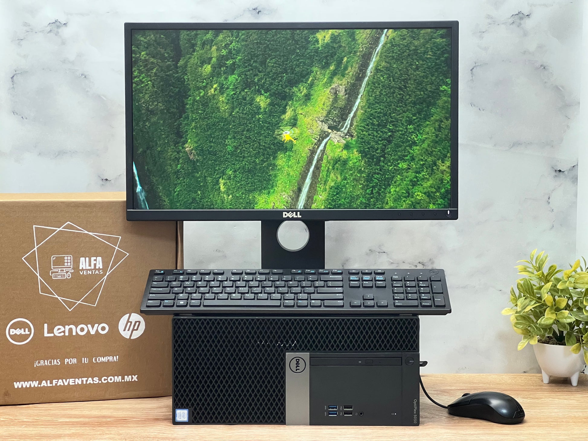 Computadora DELL Optiplex 5050 MT Core i5 7ma Gen SSD 512GB RAM 16GB DDR4 Windows 11 pro