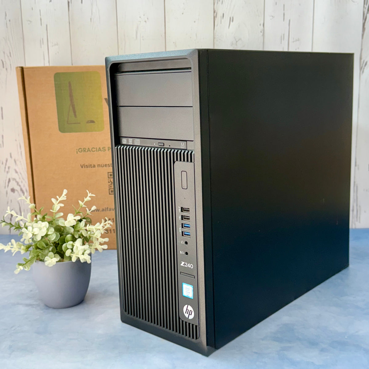 Workstation HP Z240 Tower Core i7 7maGen 32GB RAM SSD 512GB + HDD 1TB  Tarjeta NVIDIA Quadro K420 2GB