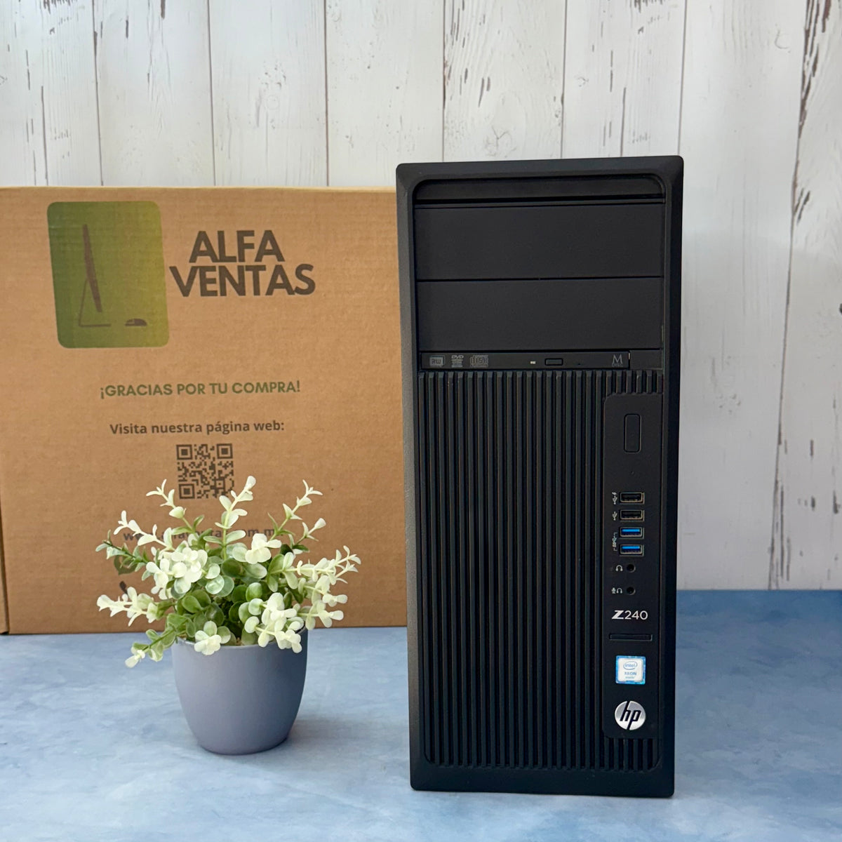 Workstation HP Z240 Tower Core i7 7maGen 32GB RAM SSD 512GB + HDD 1TB  Tarjeta NVIDIA Quadro K420 2GB