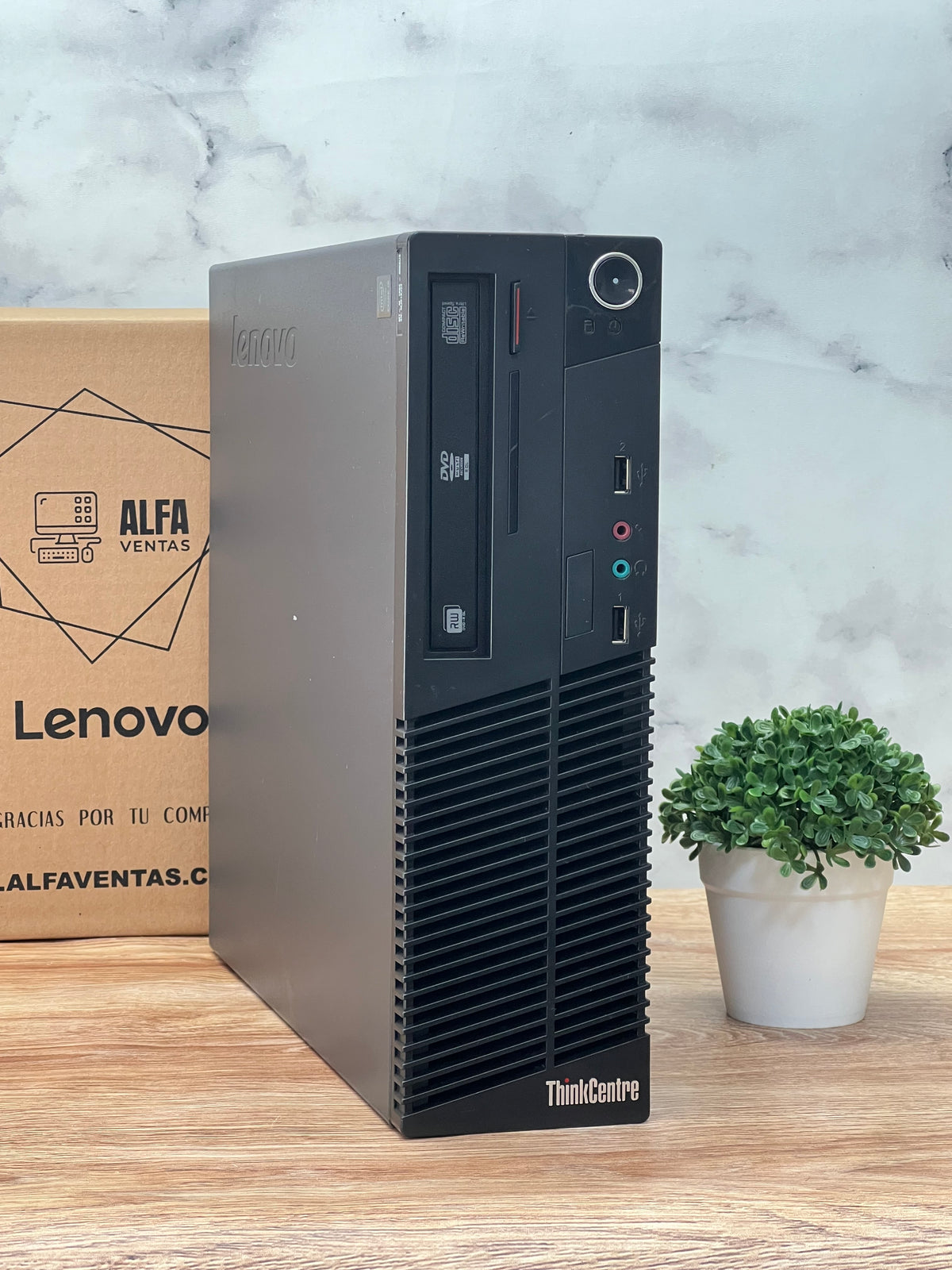 CPU Lenovo ThinkCentre SFF Core i5 4ta Gen | SSD 240GB | 8GB RAM | Windows 10 Pro