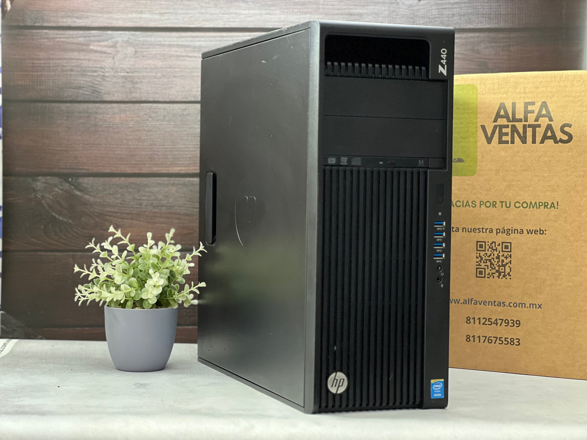 CPU Workstation HP Z440 Intel Xeon 16GB RAM SSD 240GB TARJETA GRÁFICA QUADRO 2GB