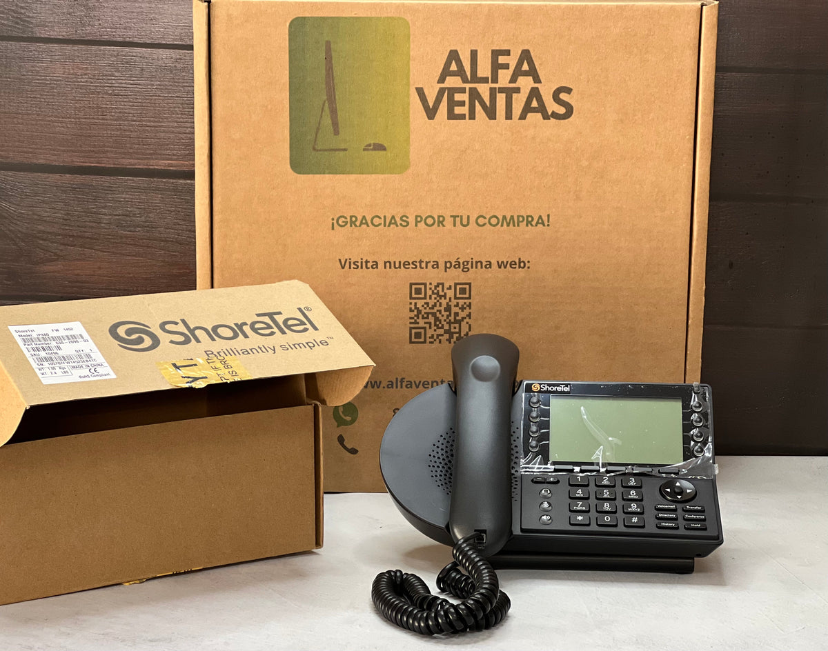 Teléfono ShoreTel IP480 – VoIP de 8 líneas