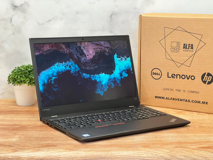 Laptop Lenovo ThinkPad T570 | Core i7 7ma Gen | SSD 256GB | 16GB RAM | Tarjeta NVIDIA GeForce 940MX 2GB | Pantalla 15.6”