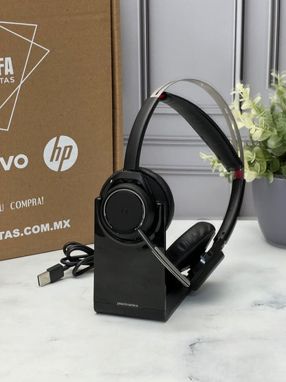 Plantronics Voyager Focus B825 UC Bluetooth Headset audífonos con Cancelación de ruido