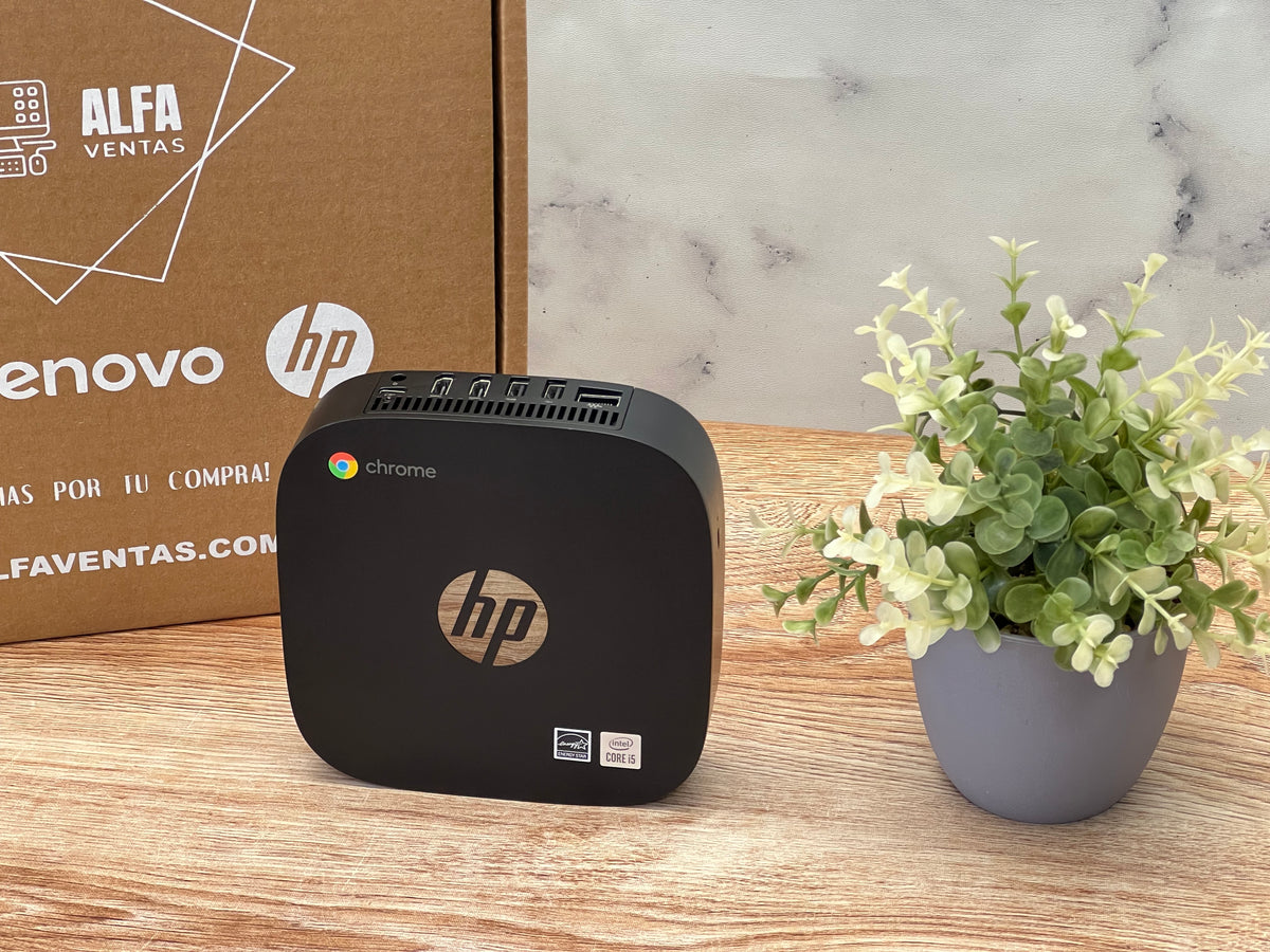 Mini HP Chromebox G3 Ultra Compacto  Core i5 10ma gen 8GB RAM 64GB SSD Chrome OS