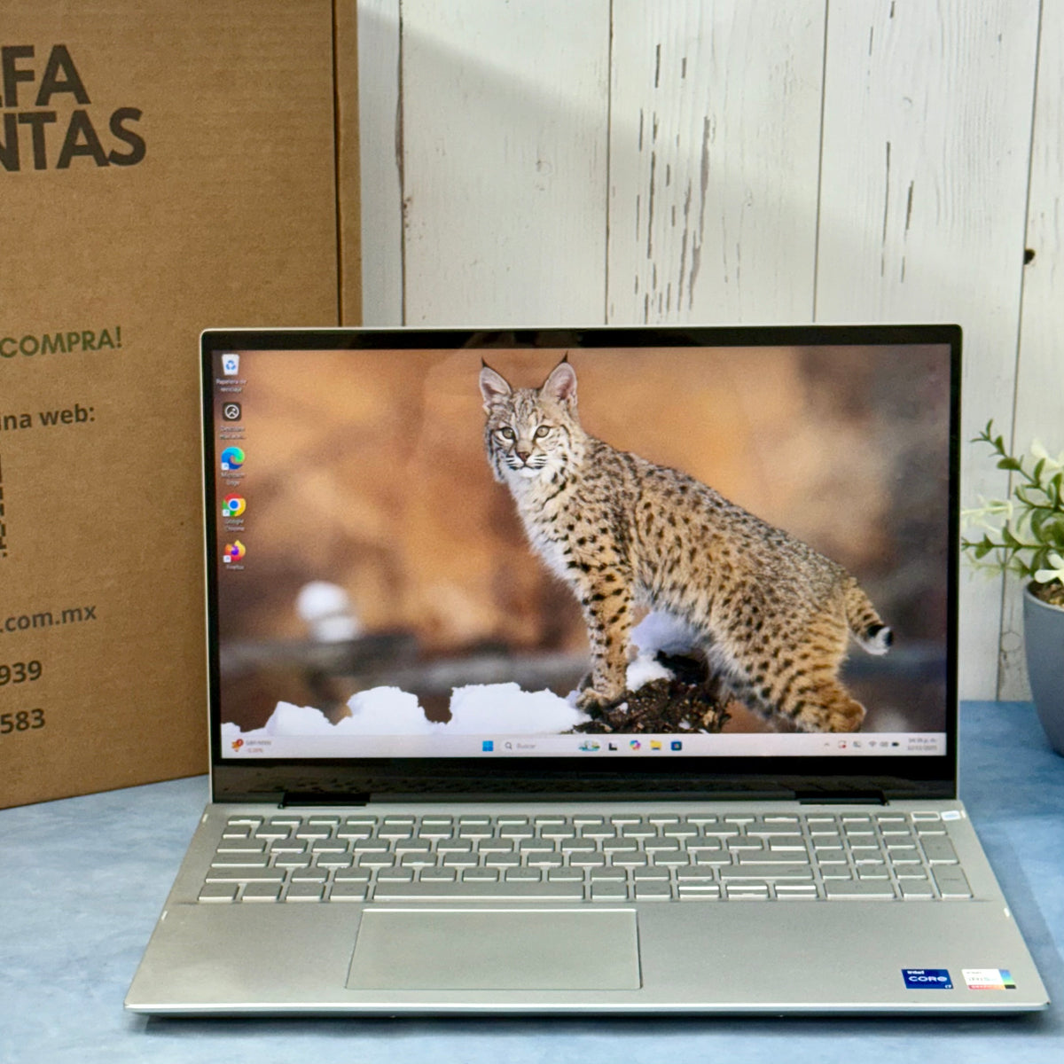 Laptop Dell Inspiron 7506 2 in 1 Core i7 11va GEN SSD 512gb 16GB RAM Pantalla tactil 15.6"