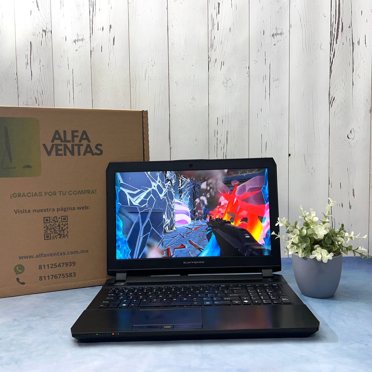Laptop Eluktronics Pro 15 RE3  Core i7 6ta Gen | 16GB RAM | SSD 512GB | Tarjeta GTX 970M 4GB Pantalla 15.6” CLASE B