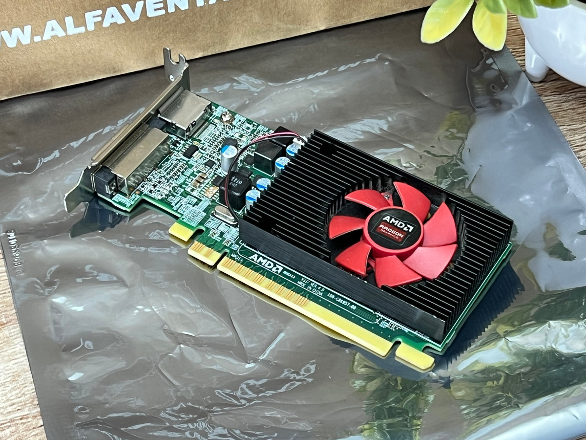Tarjeta Gráfica AMD Radeon R7 200 Series 2GB bajo perfil, DisplayPort-DVI