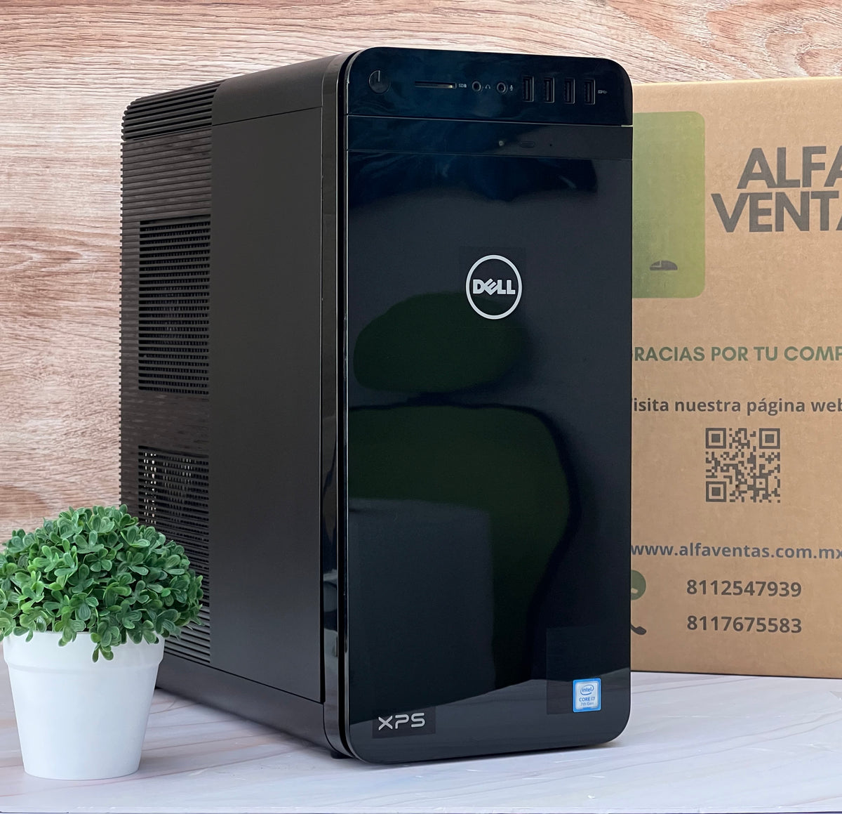 CPU Dell XPS 8920 Core i7 7ma gen SSD 960gb RAM 16gb DDR4 NVIDIA GeForce GTX 1050 TI 4GB