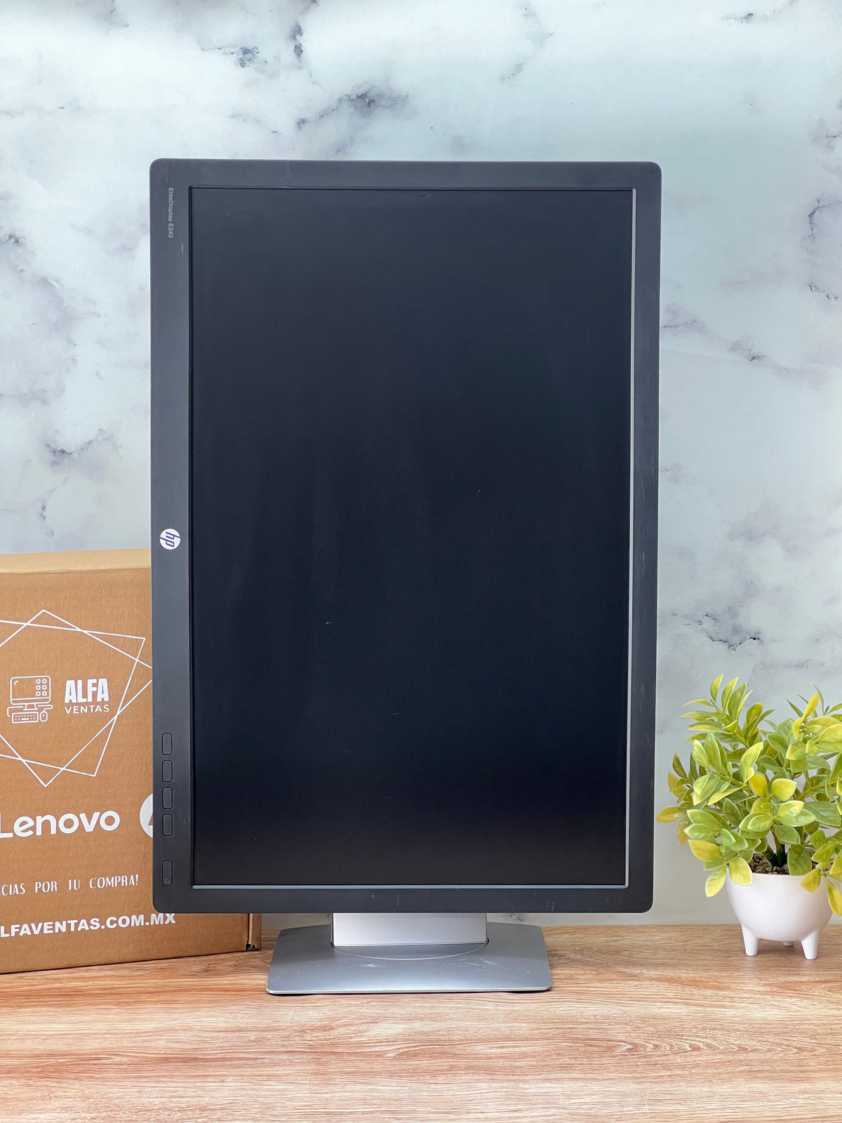 Monitor HP 24" | EliteDisplay E242 | WUXGA 1920 × 1200 | IPS | HDMI | DisplayPort | VGA