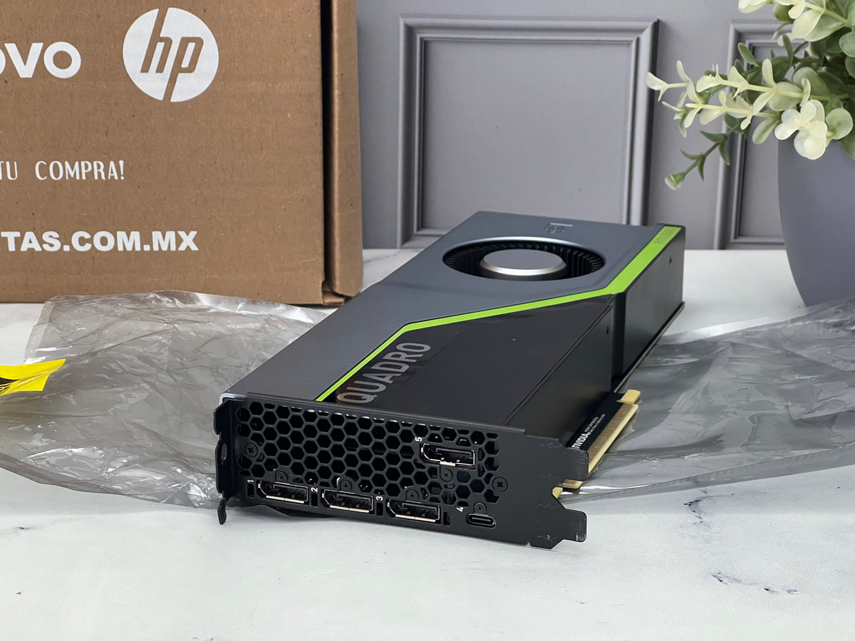 Tarjeta Gráfica Quadro RTX 5000, 16 GB GDDR6, 256 Bit, Resolución 7680 x 4320, PCI Express x16 3.0 - Potencia para Profesionales