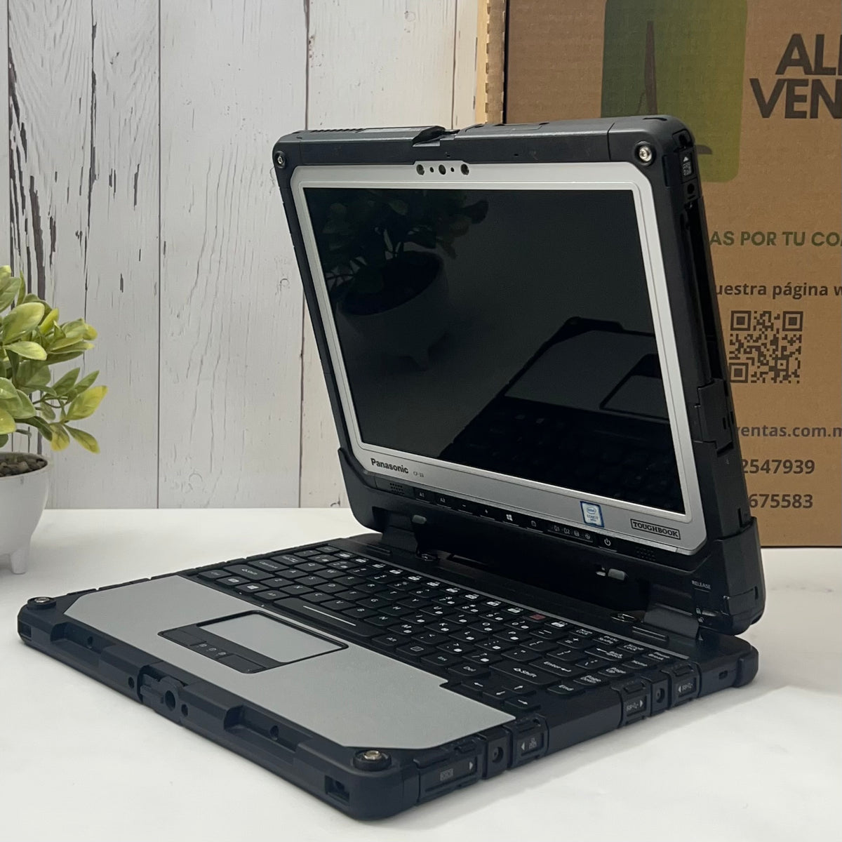 Laptop Panasonic Toughbook CF-33 Core i7 7ma Gen | 16GB RAM | SSD 480GB | 12” táctil | Uso rudo / industrial
