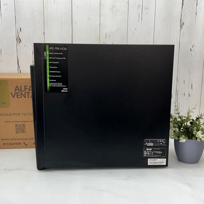 CPU Acer TC-705 Core i7 4ta Gen SSD  480GB RAM 8GB Windows 10