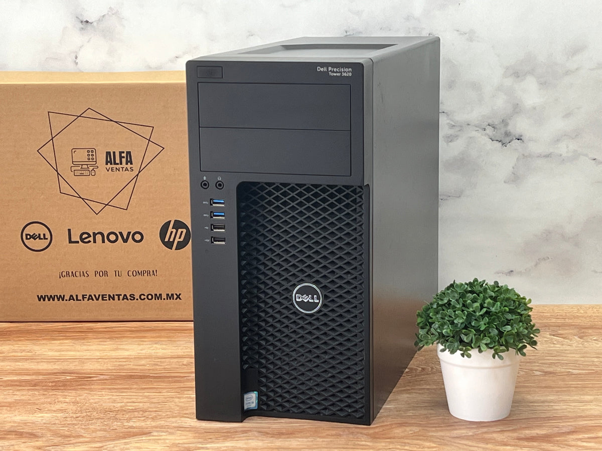 CPU Dell Precision Tower 3620 Core i7 6ta Gen SSD 256GB RAM 16GB DDR4 Tarjeta GeForce GT 730 2GB