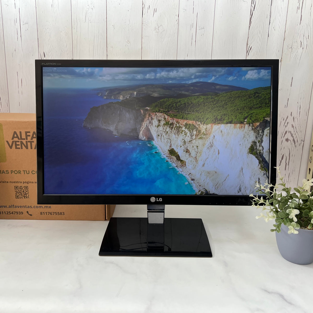 Monitor LG Flatron E2360V-PN 23" Full HD | HDMI | VGA | LED