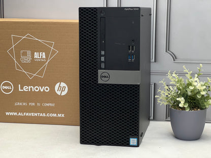 CPU DELL Optiplex 3040/5040 MT Core i7 6ta Gen SSD 500GB 16GB RAM Windows