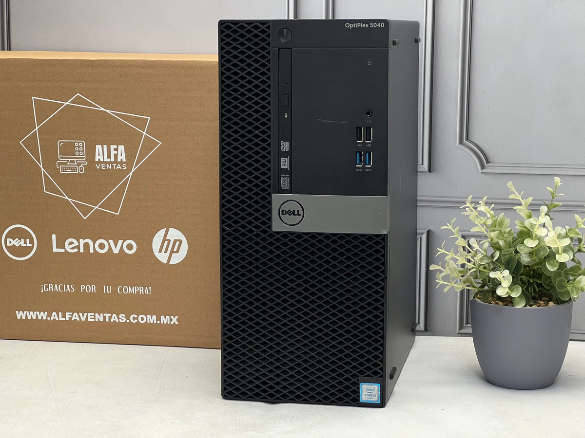 CPU DELL Optiplex 5040 MT Core i5 6ta Gen SSD 240GB RAM 16GB