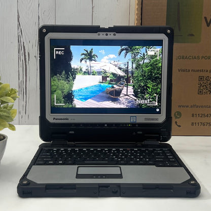 Laptop Panasonic Toughbook CF-33 Core i7 7ma Gen | 16GB RAM | SSD 480GB | 12” táctil | Uso rudo / industrial