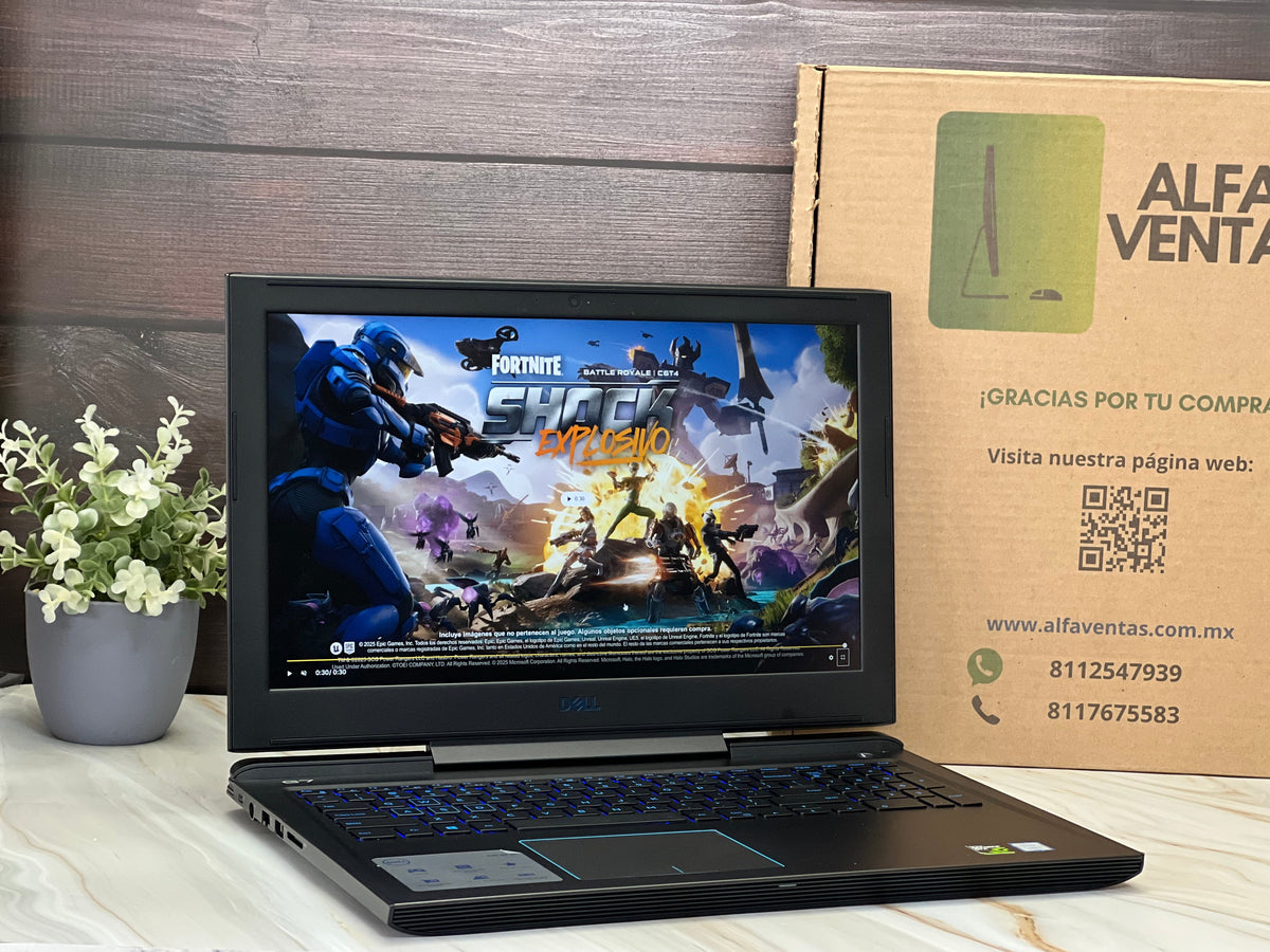 Laptop Dell G7 7588 Core i7 8va Gen  SSD 480GB 32GB RAM TARJETA GTX 1060 6GB CLASE B