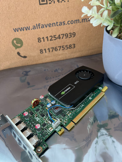 Tarjeta Gráfica NVIDIA NVS 510 – 2GB GDDR3 | Profesional Multi-Monitor