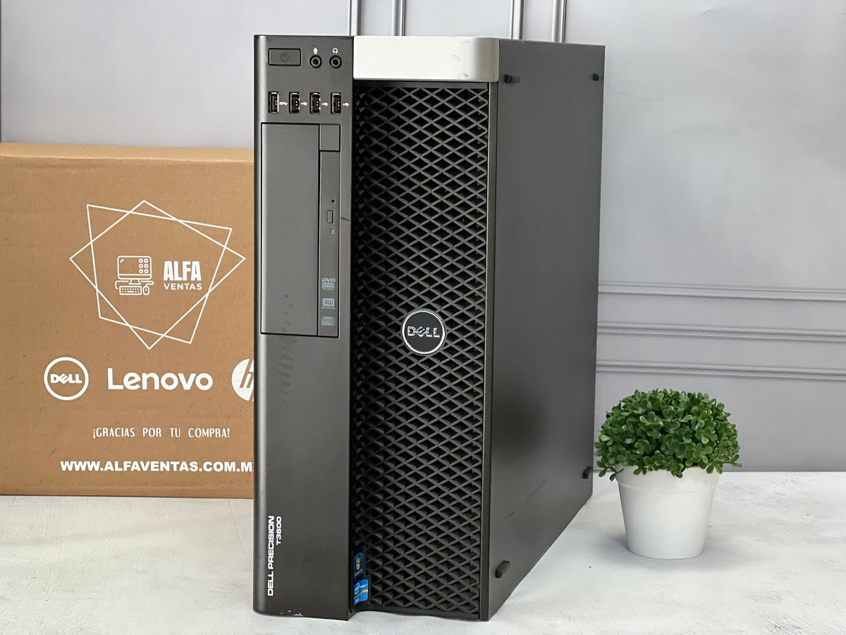 Workstation DELL Precision TOWER T3600 Xeon E5 SSD 1.6TB RAM 16GB Tarjeta GEFORCE GT 730 2GB