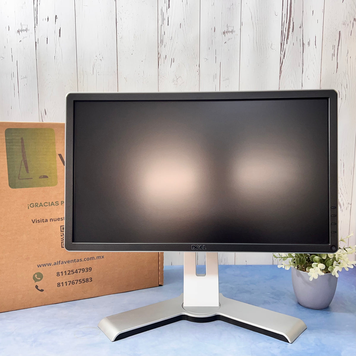 Monitor DELL 22” pulgadas LED FULL HD 1080p DISPLAYPORT VGA DVI