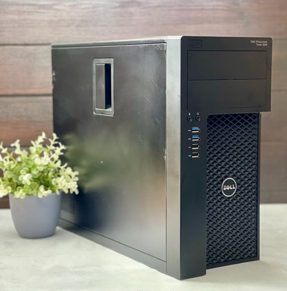 CPU Dell Precision Tower 3620 Core i7 6ta Gen SSD 256GB RAM 16GB DDR4 Tarjeta GeForce GT 730 2GB