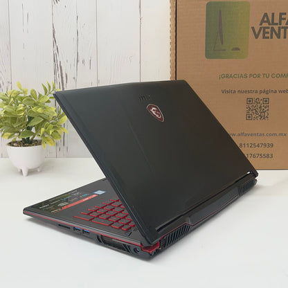 Laptop Gamer MSI GL63 8RC | Core i7 8va Gen | 16GB RAM | SSD 480GB | GTX 1050 4GB | Clase B