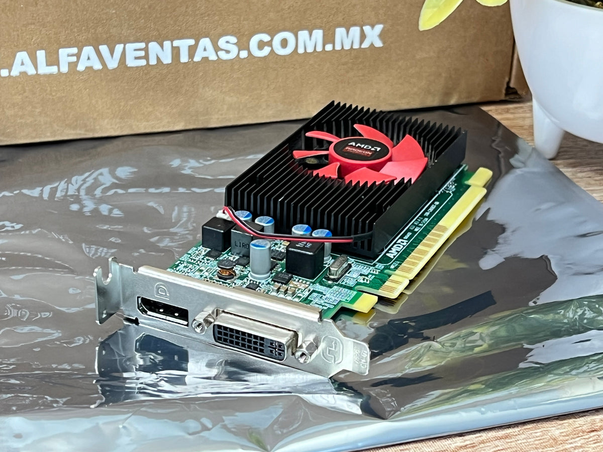 Tarjeta Gráfica AMD Radeon R7 200 Series 2GB bajo perfil, DisplayPort-DVI