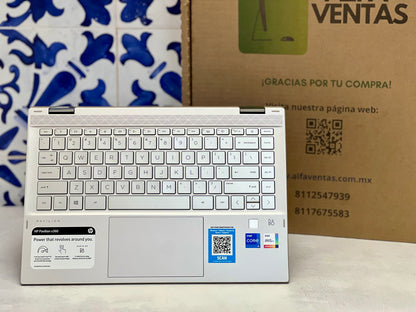 Laptop HP Pavilion x360 14" Convertible | Core i5 11va Gen | SSD 512GB | 8GB RAM | Pantalla Táctil 14" | Clase B