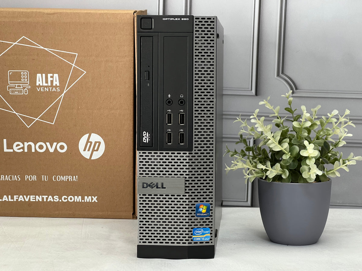 CPU Dell Optiplex 990/390 SFF Core i5 2da Gen SSD 240 gb RAM 16gb Windows 10