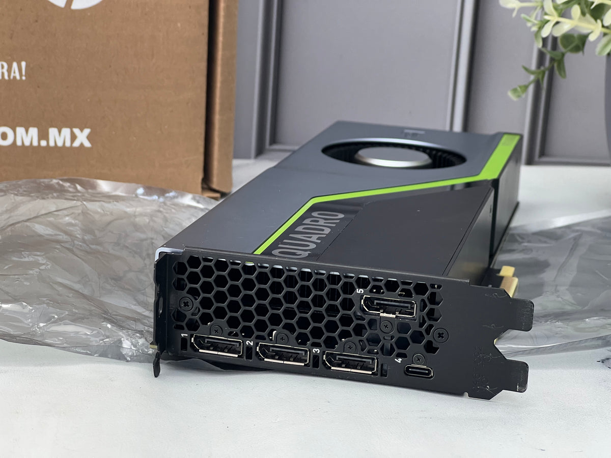 Tarjeta Gráfica Quadro RTX 5000, 16 GB GDDR6, 256 Bit, Resolución 7680 x 4320, PCI Express x16 3.0 - Potencia para Profesionales