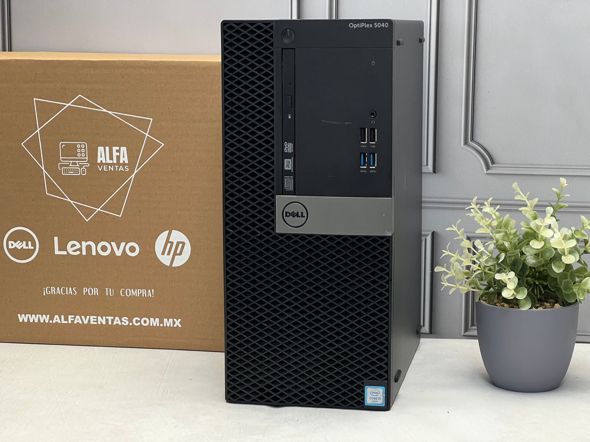 CPU DELL Optiplex 3040/5040 MT Core i7 6ta Gen SSD 500GB 16GB RAM Windows