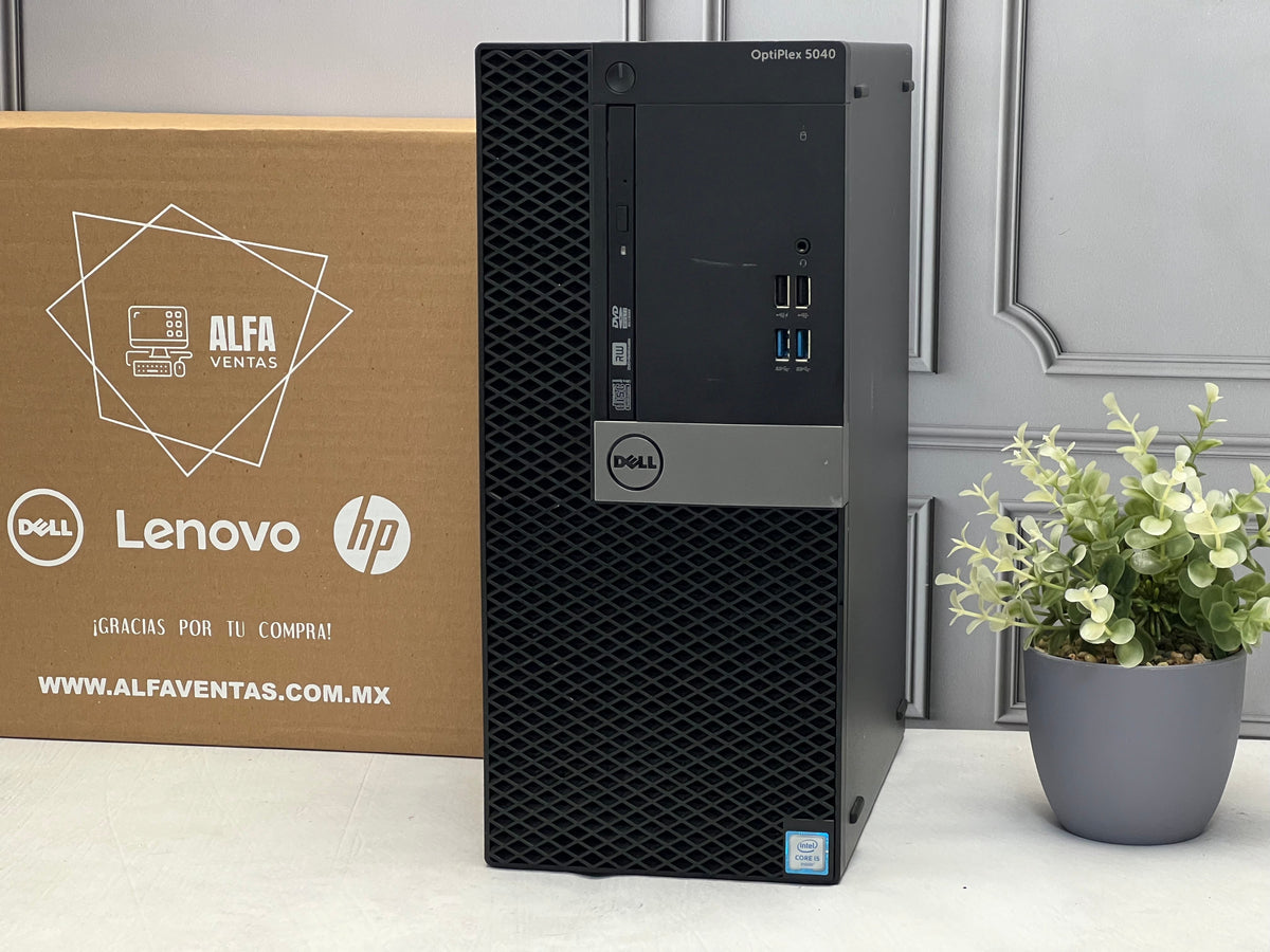 CPU DELL Optiplex 5040 MT Core i5 6ta Gen SSD 240GB RAM 16GB