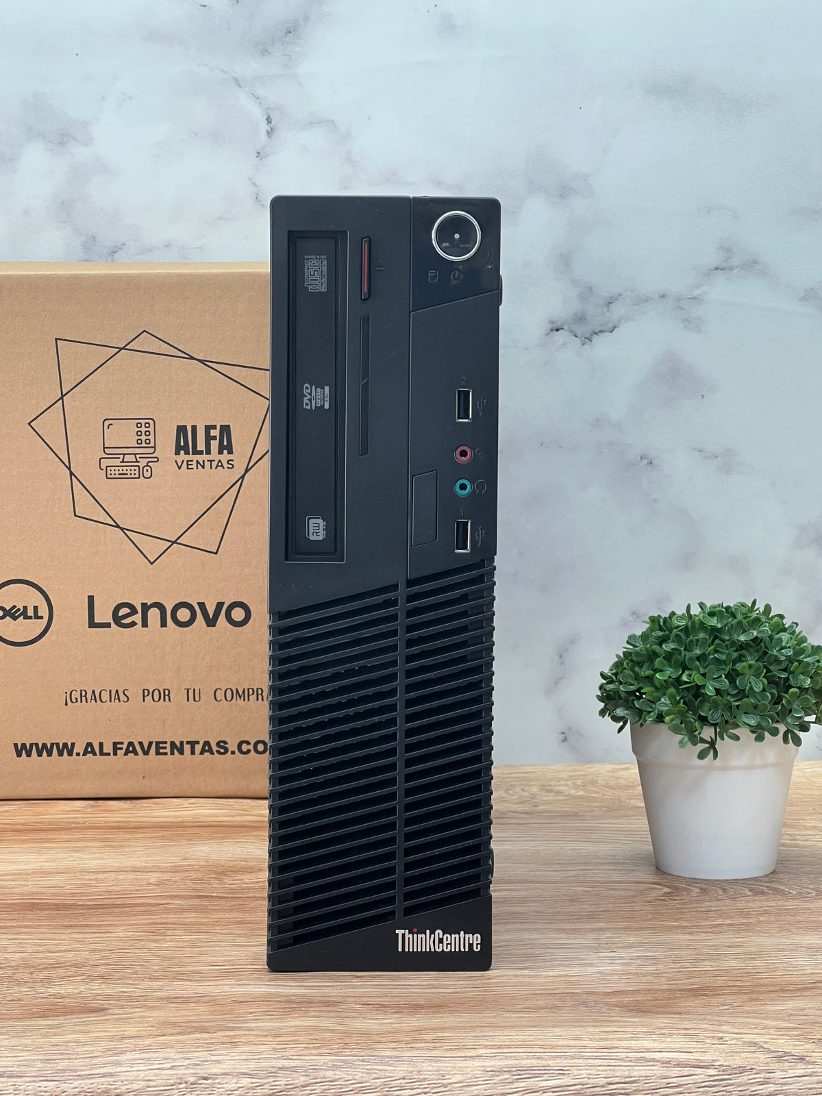 CPU Lenovo ThinkCentre SFF Core i5 4ta Gen | SSD 240GB | 8GB RAM | Windows 10 Pro