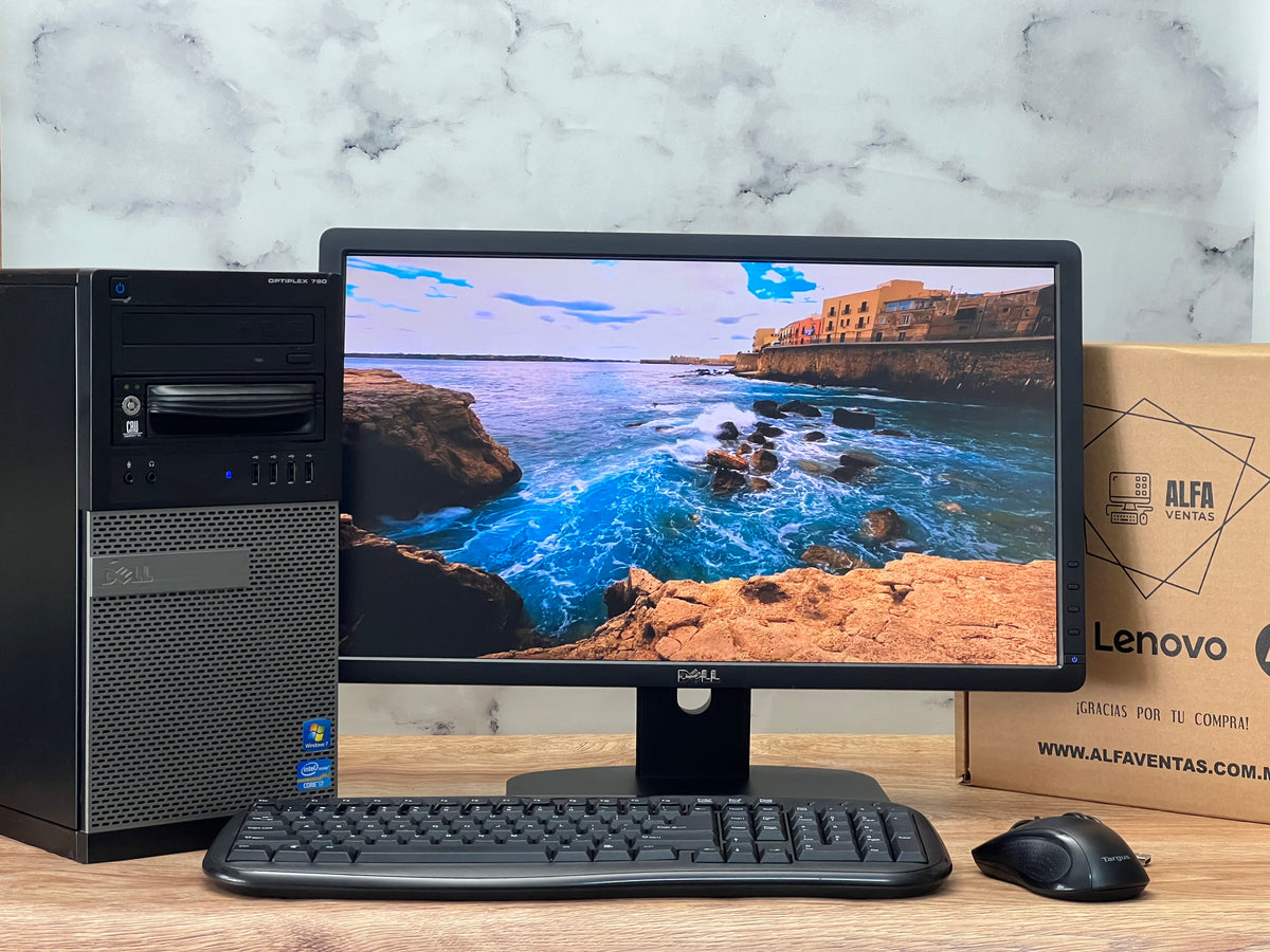 Computadora Dell Optiplex 790 | Core i7 2da Gen | SSD 240GB | RAM 8GB | Monitor LED 22"
