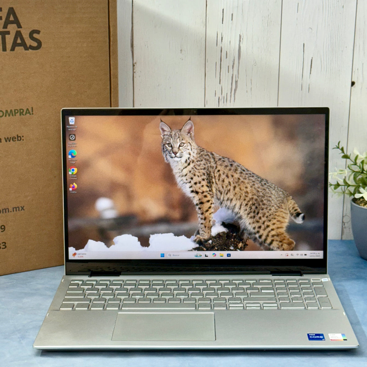 Laptop Dell Inspiron 7506 2 in 1 Core i7 11va GEN SSD 512gb 16GB RAM Pantalla tactil 15.6"