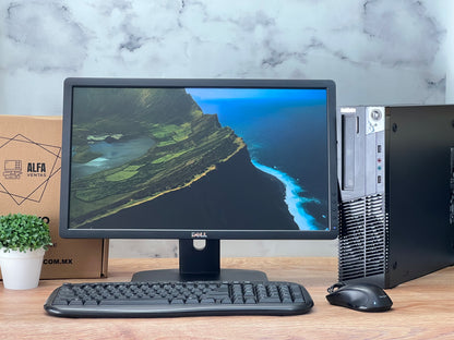 Computadora Completa Lenovo ThinkCentre M82 SSD 240GB | 8GB RAM | Core i7 3ra Gen | Monitor 22”