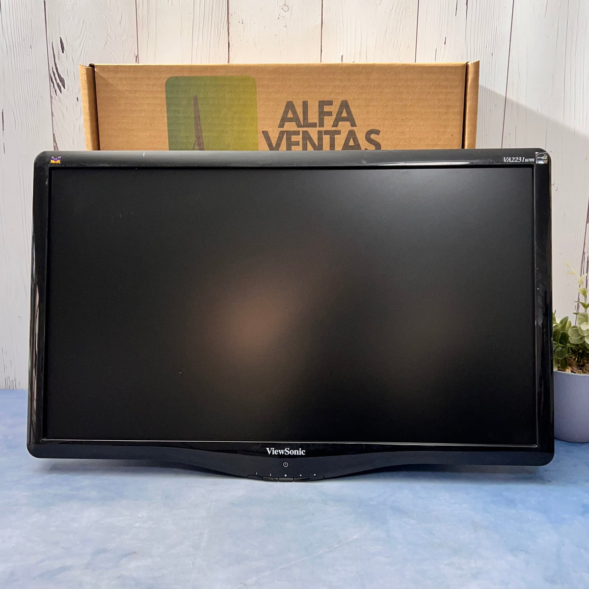Monitor sin base ViewSonic 22” VA2231wm – LED Full HD 60Hz 5ms VGA – DVI CLASE B