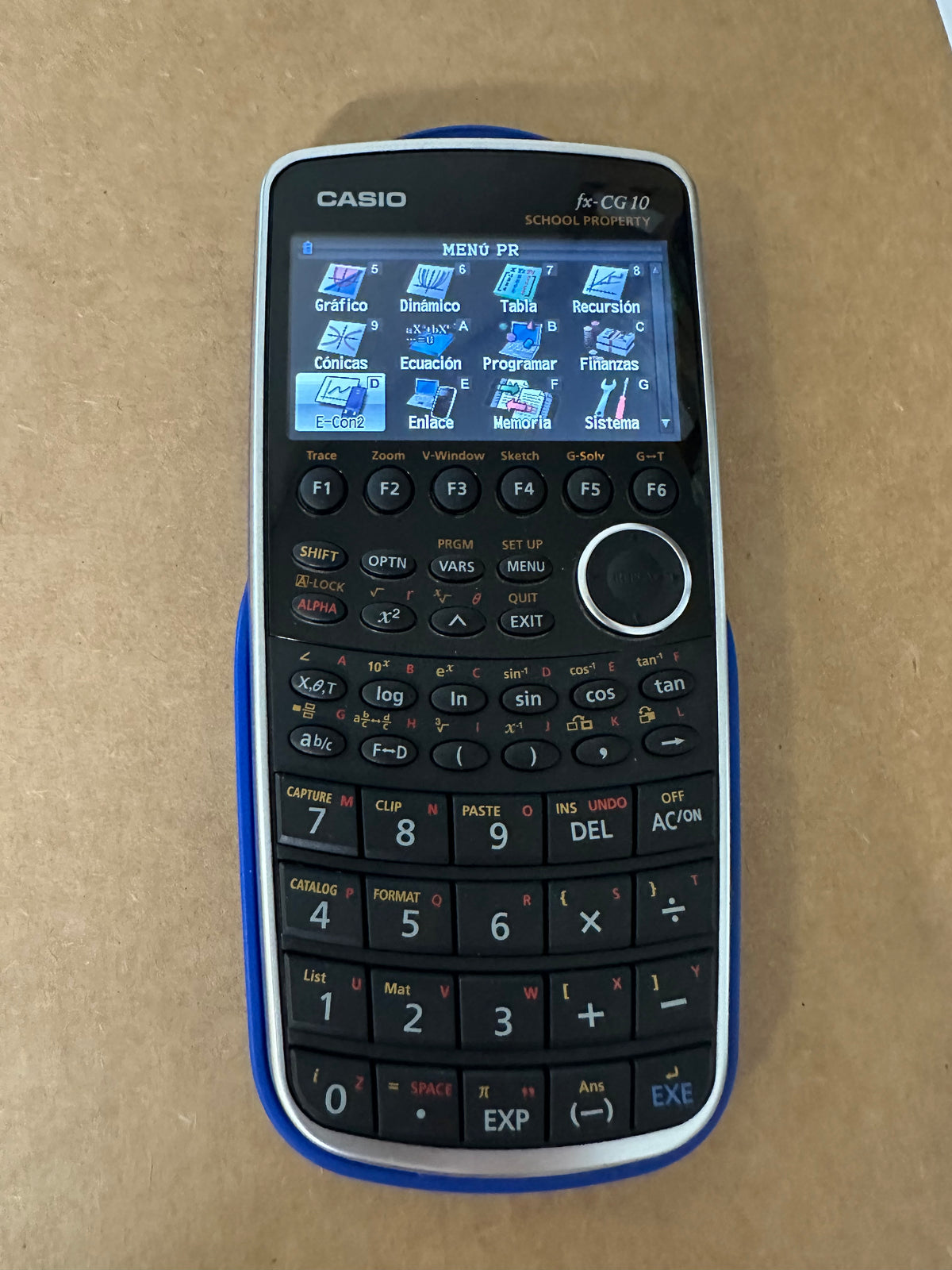 Calculadora CASIO  FX-CG10 Prizm PANTALLA A COLOR